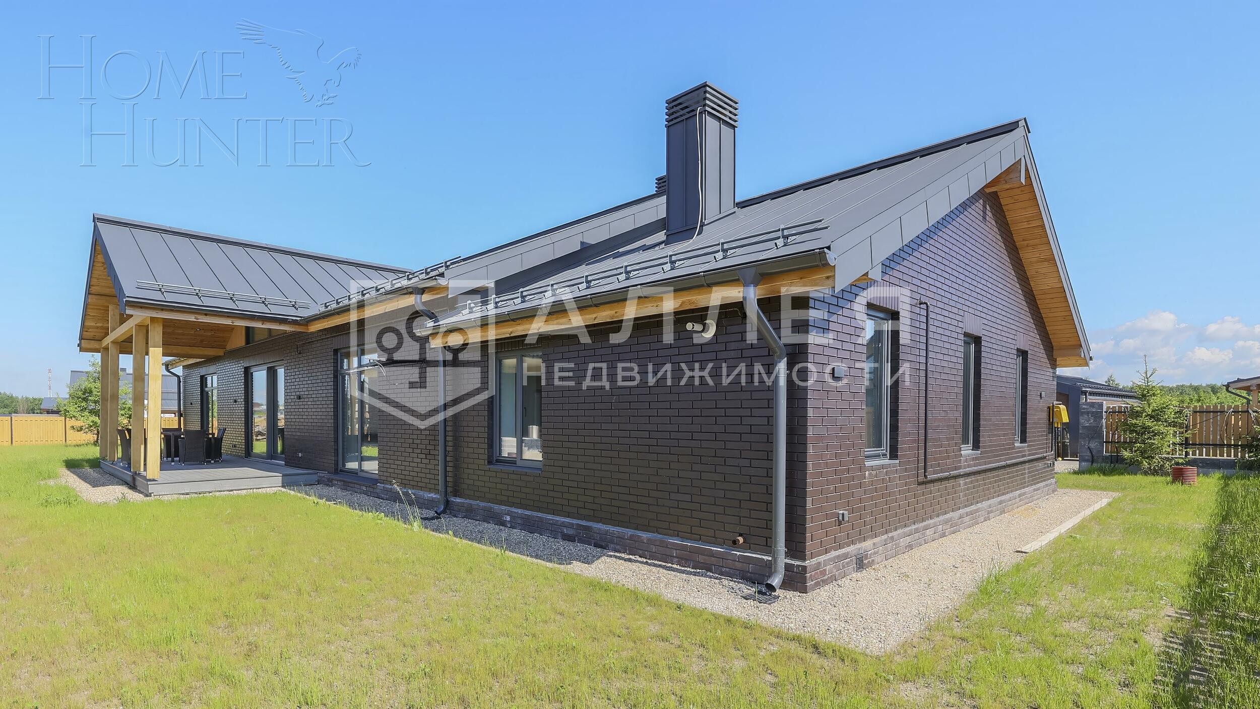 1-этажный коттедж 230 м² с отделкой