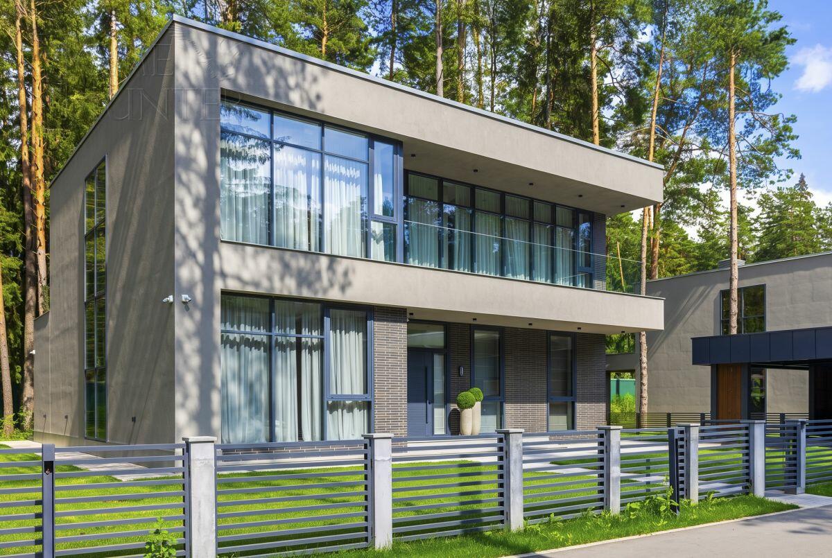 2-этажный коттедж 380 м² с отделкой