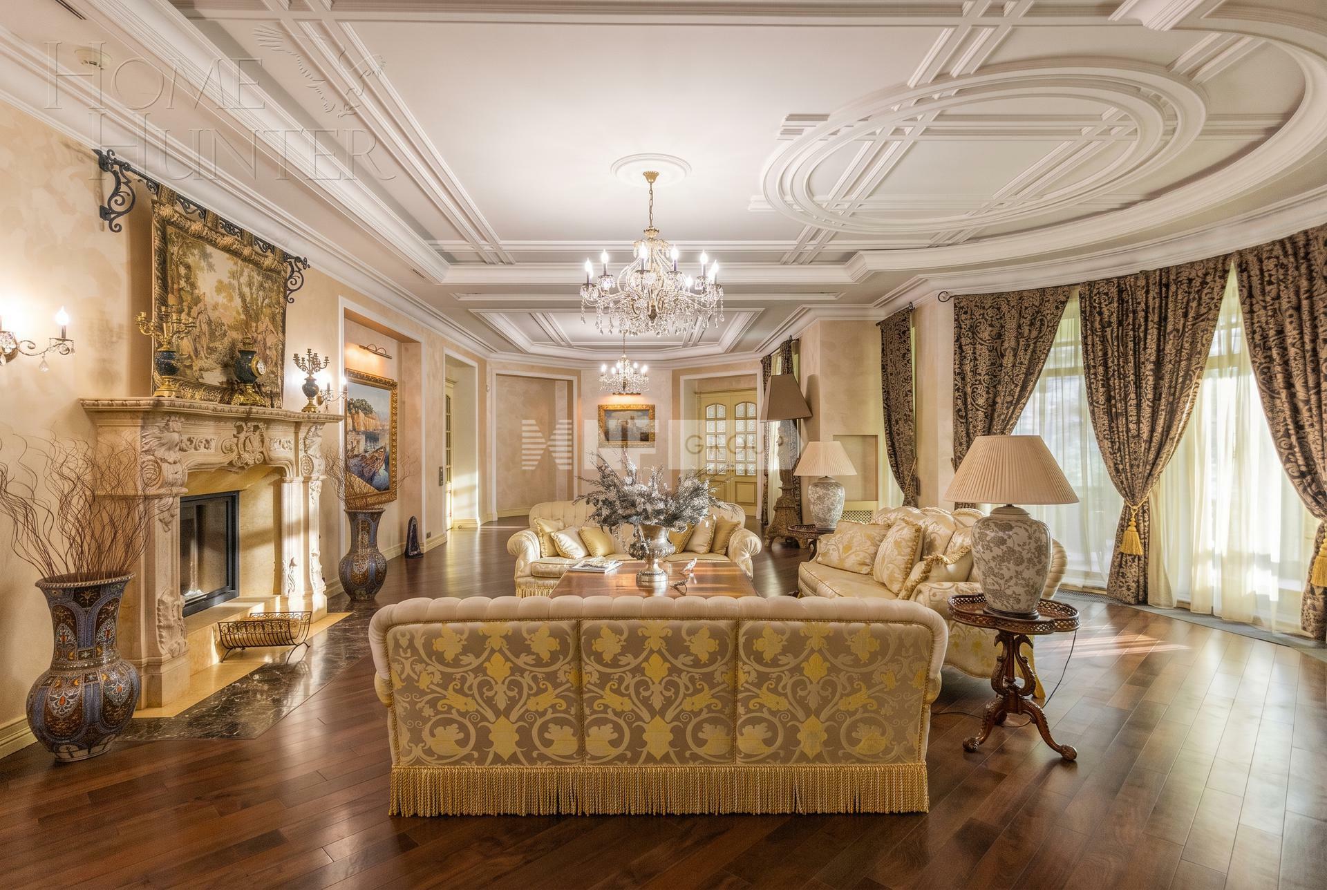 2-этажный коттедж 1 400 м² с отделкой