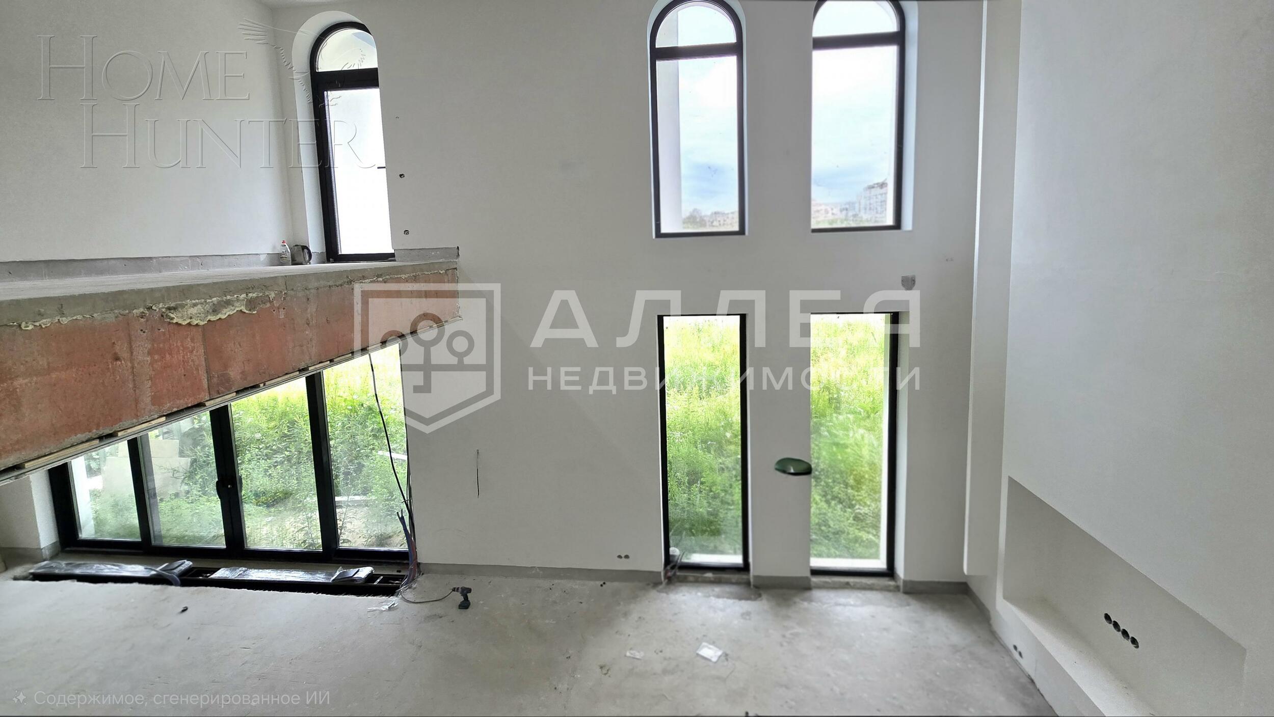 2-этажный коттедж 410 м² без отделки