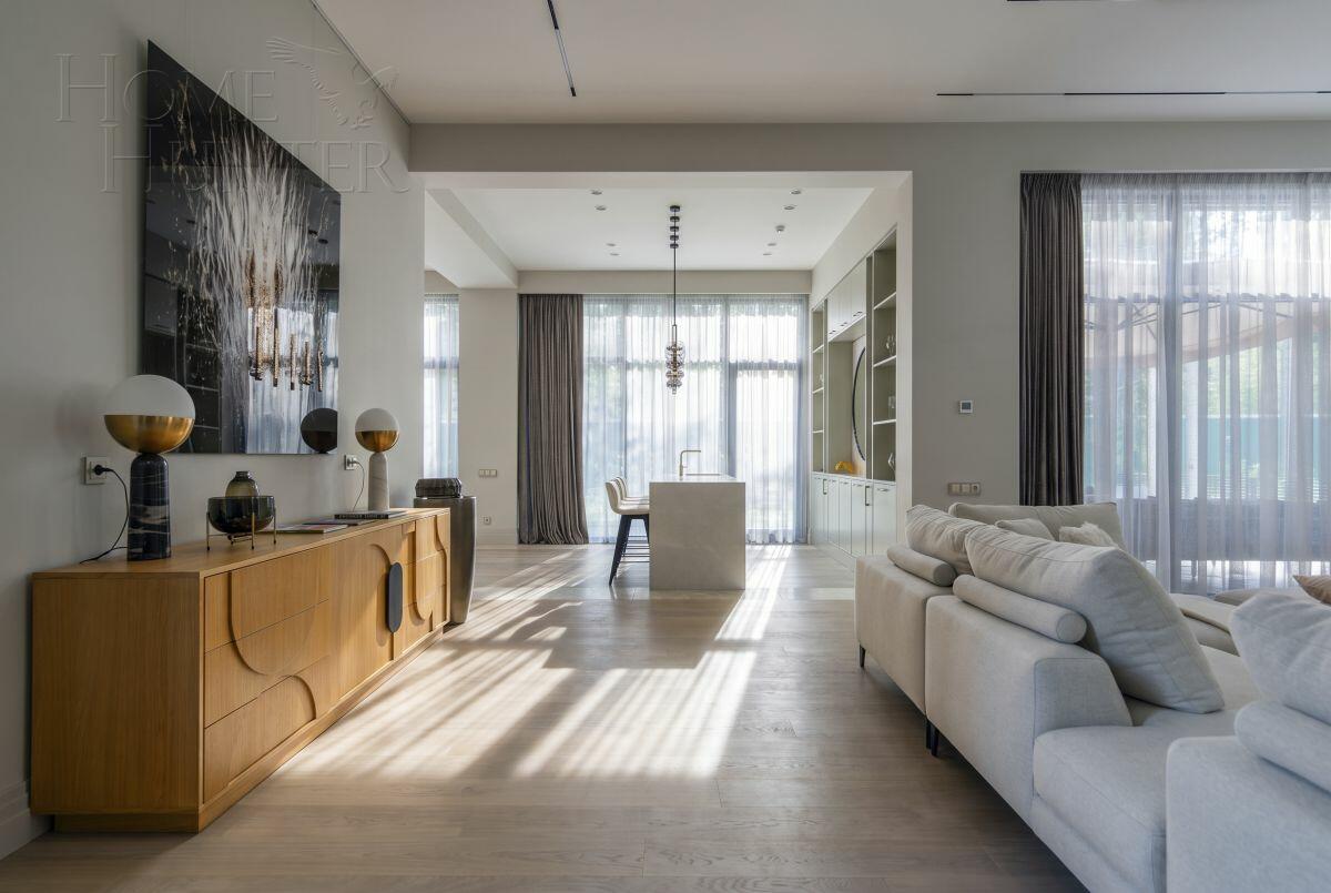 2-этажный коттедж 380 м² с отделкой