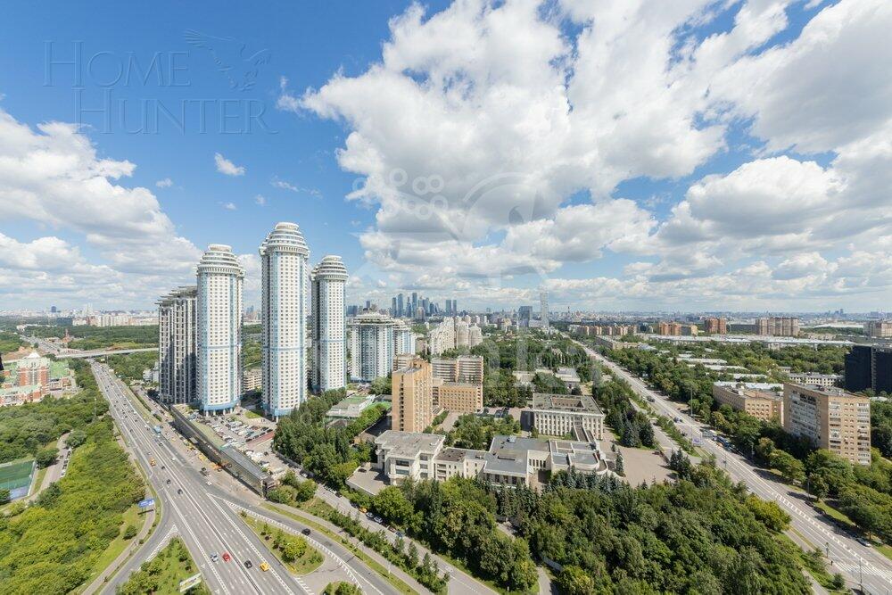 6-КОМН. ПЕНТХАУС БЕЗ ОТДЕЛКИ 284 М² НА 29 ЭТАЖЕ