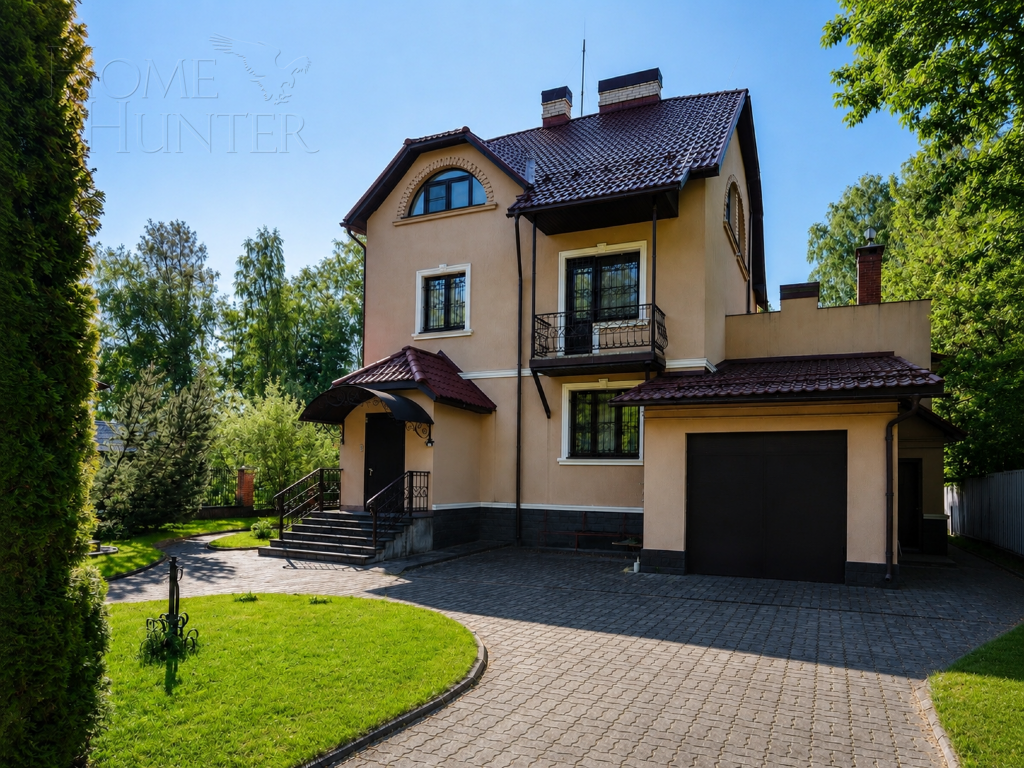 3-этажный коттедж 470 м² с отделкой