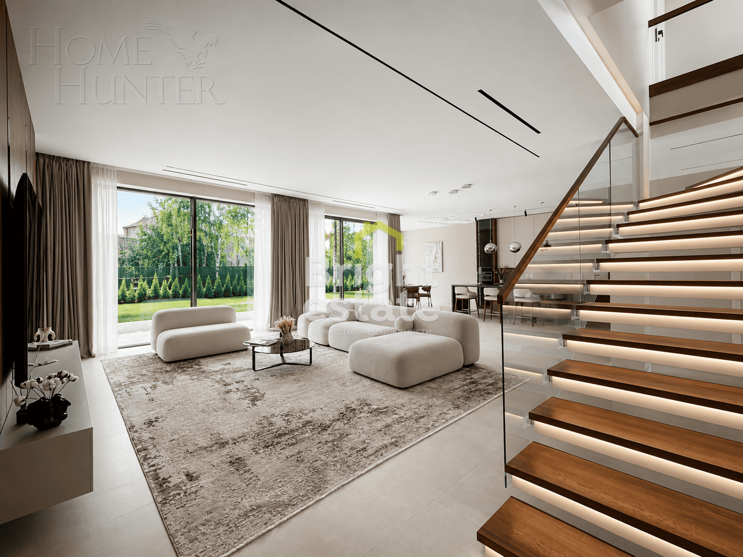 2-этажный коттедж 349.7 м² с отделкой