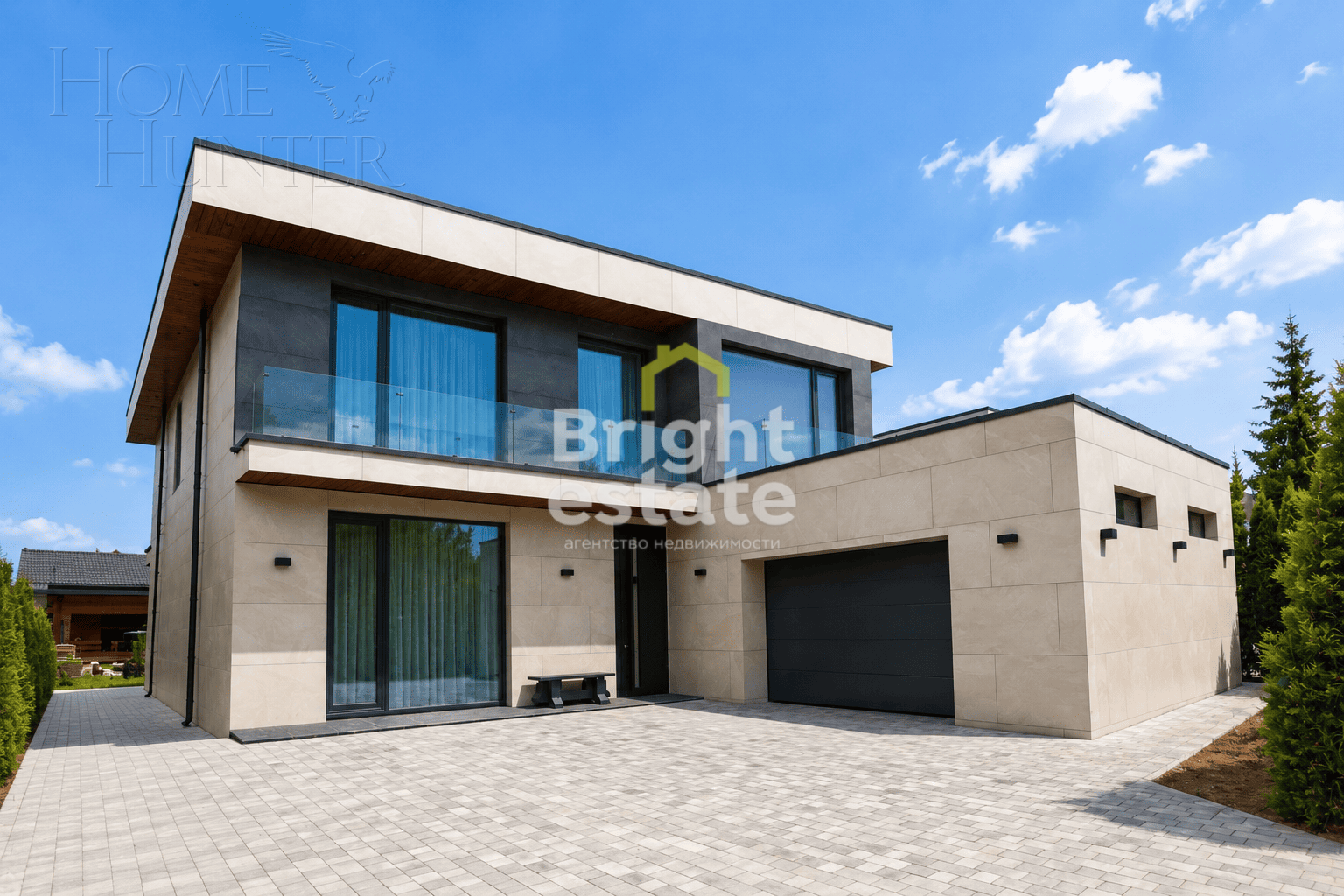 2-этажный коттедж 349.7 м² с отделкой