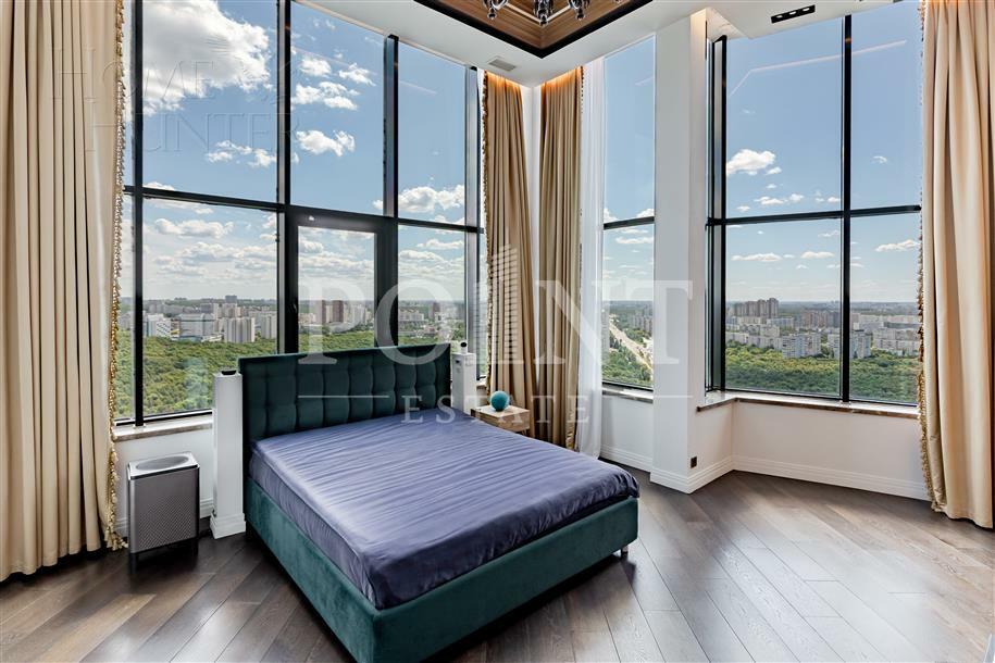 3-УРОВНЕВЫЙ ПЕНТХАУС С ОТДЕЛКОЙ 287 М² НА 33 ЭТАЖЕ