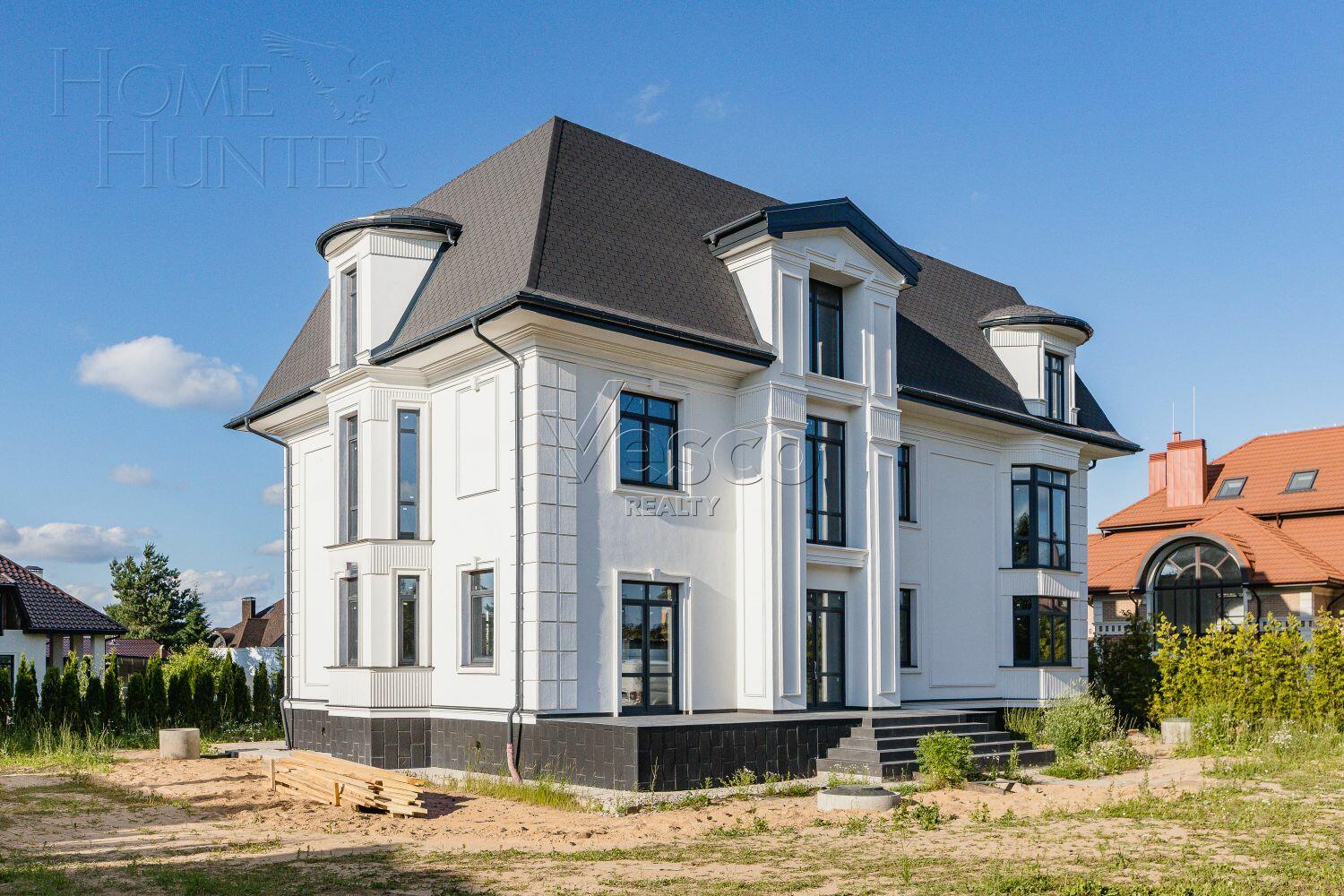 2-этажный коттедж 520 м² без отделки