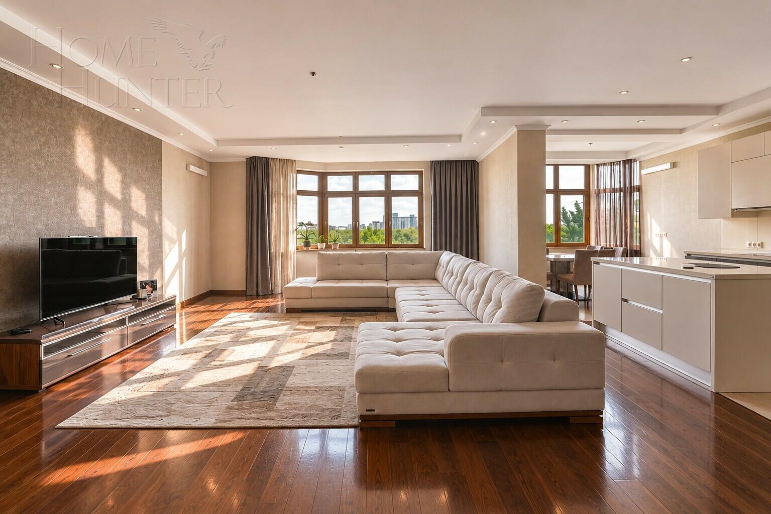 3-КОМН. КВАРТИРА С ОТДЕЛКОЙ 156.5 М² НА 7 ЭТАЖЕ