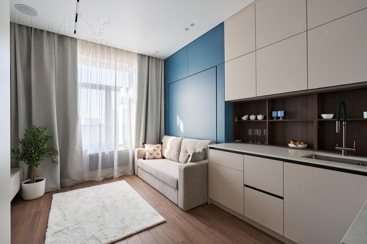 1-КОМН. КВАРТИРА С ОТДЕЛКОЙ 24.4 М² НА 17 ЭТАЖЕ