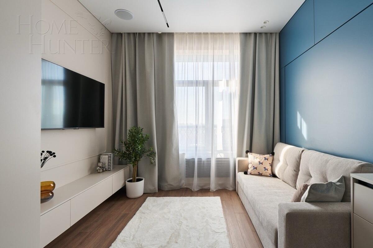 1-КОМН. КВАРТИРА С ОТДЕЛКОЙ 24.4 М² НА 17 ЭТАЖЕ