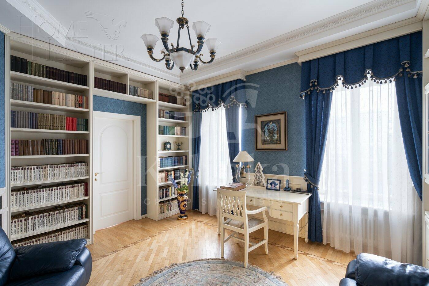 5-КОМН. КВАРТИРА С ОТДЕЛКОЙ 215 М² НА 4 ЭТАЖЕ