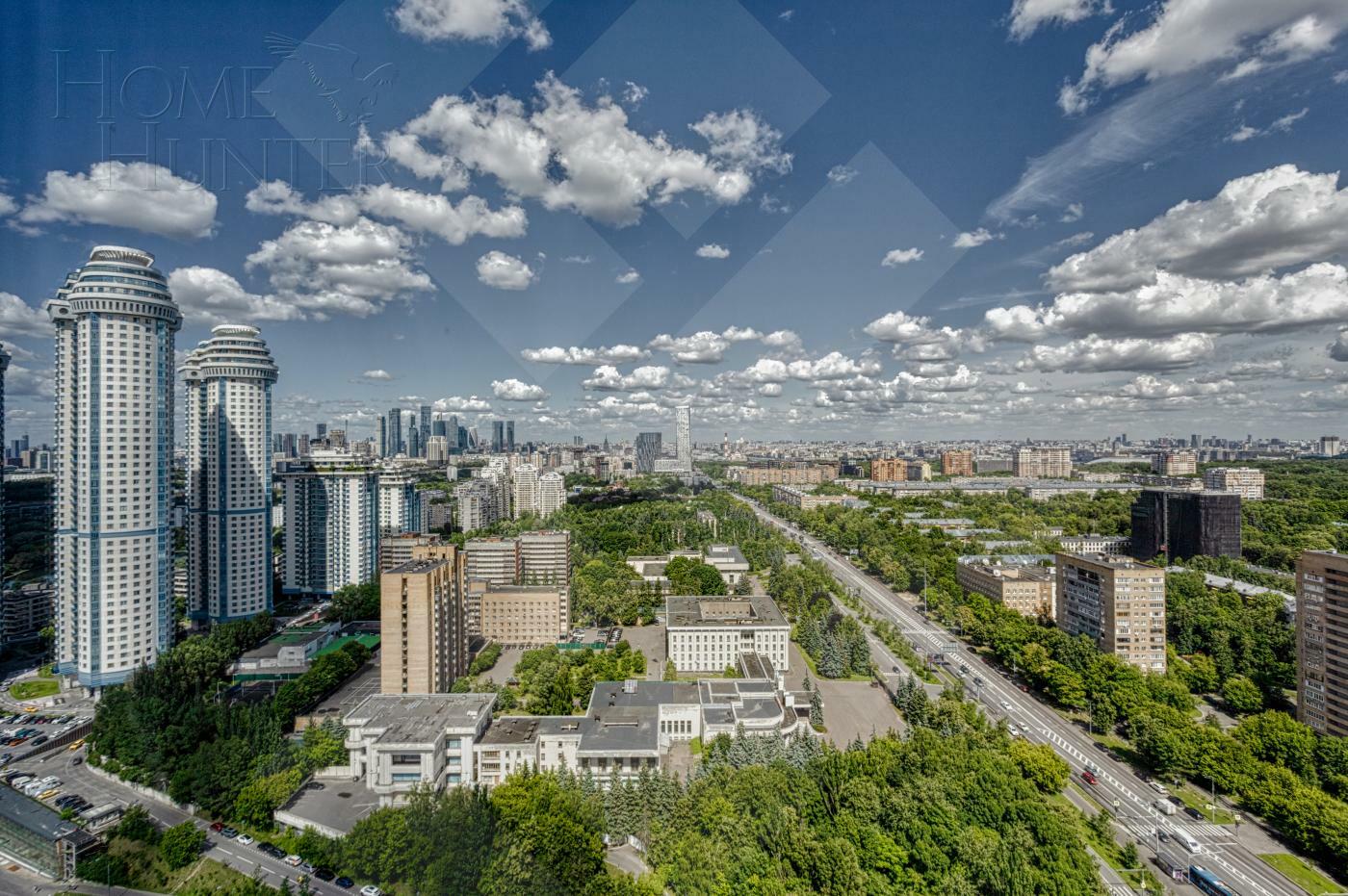 6-КОМН. ПЕНТХАУС БЕЗ ОТДЕЛКИ 284 М² НА 29 ЭТАЖЕ