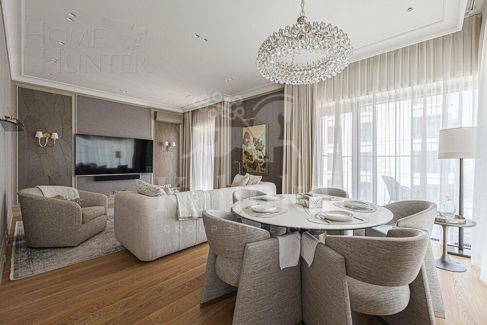 2-КОМН. КВАРТИРА С ОТДЕЛКОЙ 133.6 М² НА 6 ЭТАЖЕ