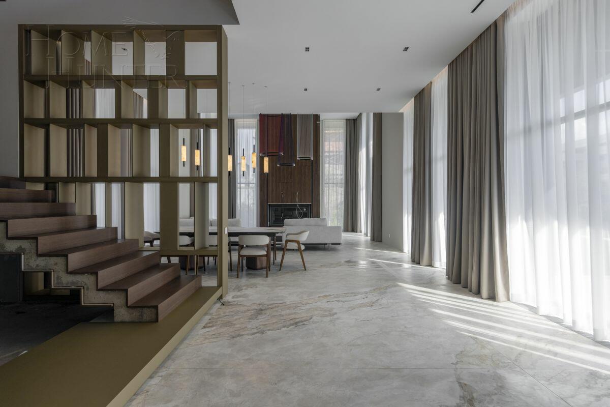 2-этажный коттедж 850 м² с отделкой