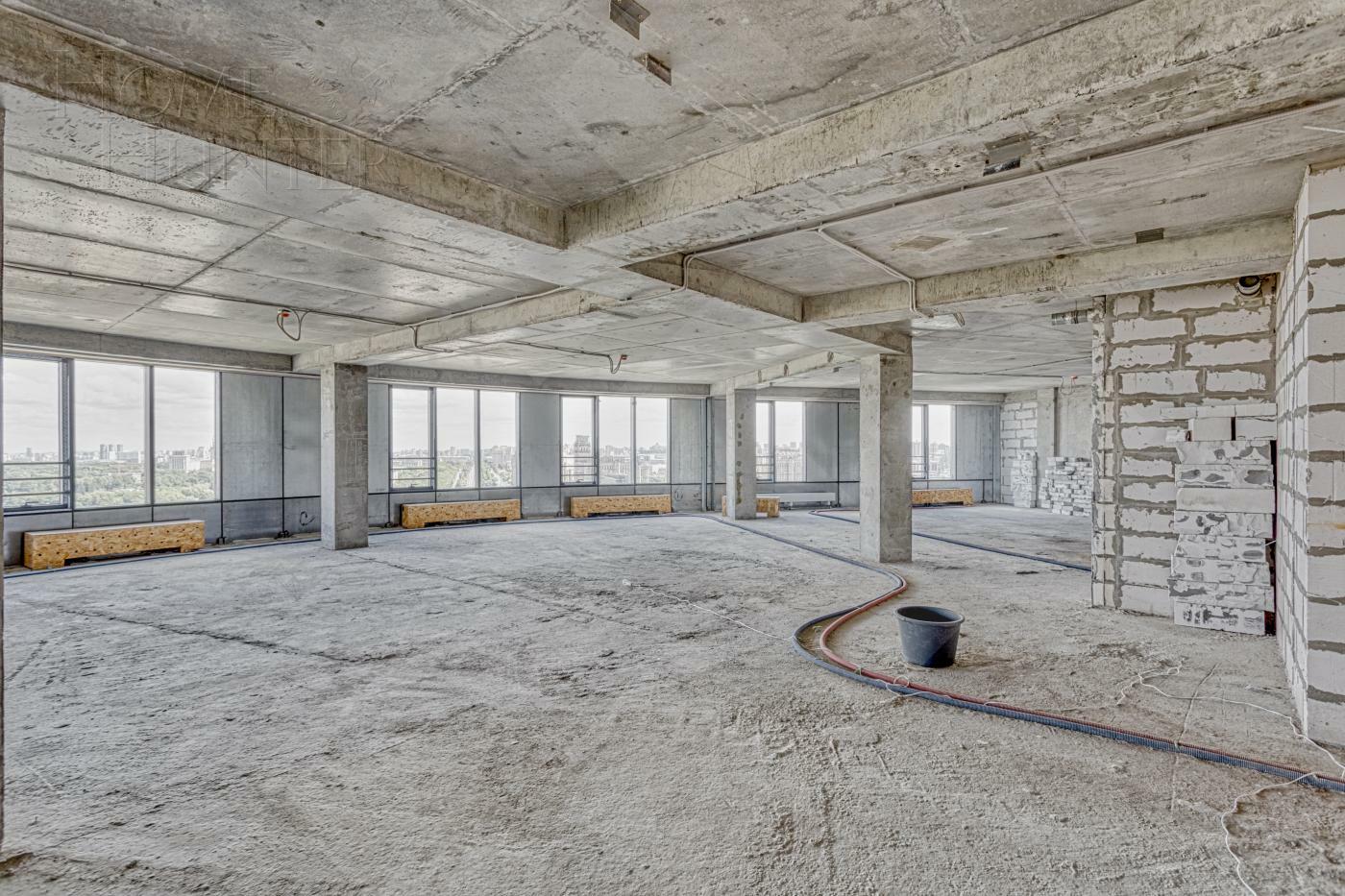 6-КОМН. ПЕНТХАУС БЕЗ ОТДЕЛКИ 284 М² НА 29 ЭТАЖЕ