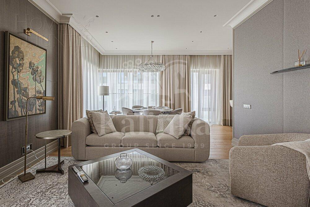 2-КОМН. КВАРТИРА С ОТДЕЛКОЙ 133.6 М² НА 6 ЭТАЖЕ