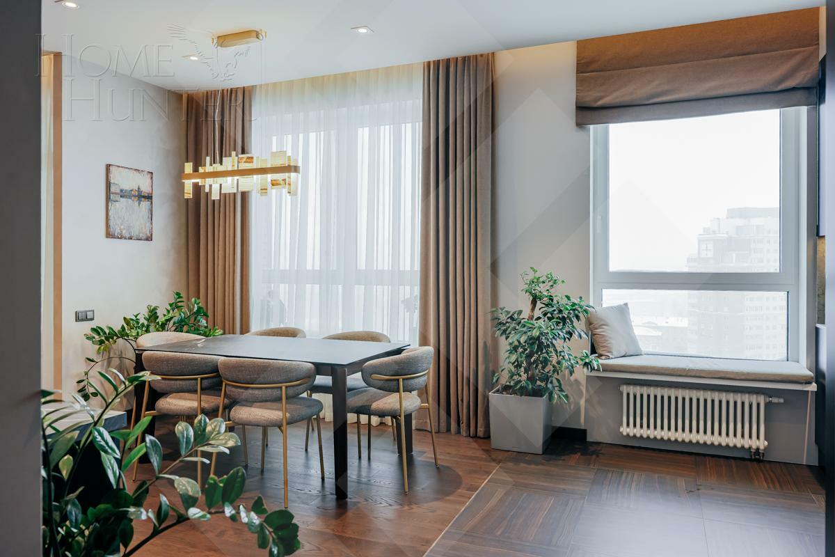 3-КОМН. КВАРТИРА С ОТДЕЛКОЙ 103 М² НА 15 ЭТАЖЕ