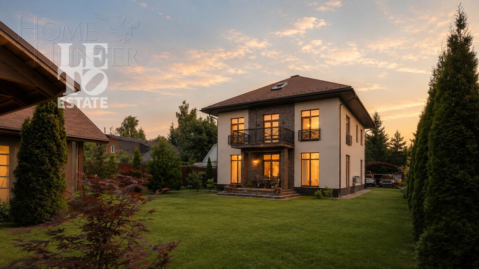 2-этажный коттедж 280 м² с отделкой