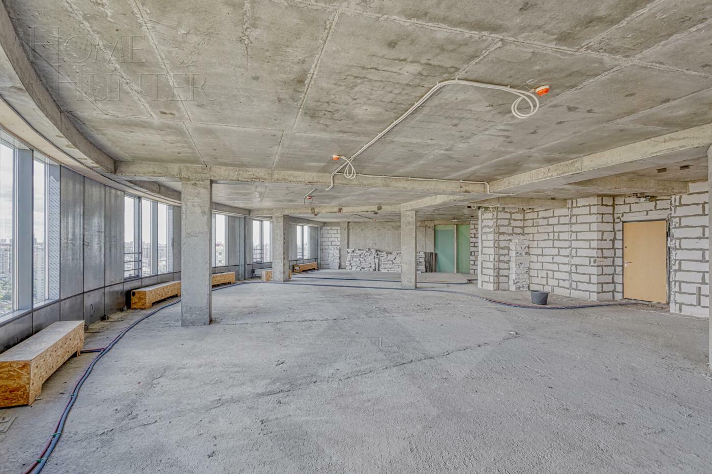 6-КОМН. ПЕНТХАУС БЕЗ ОТДЕЛКИ 284 М² НА 29 ЭТАЖЕ
