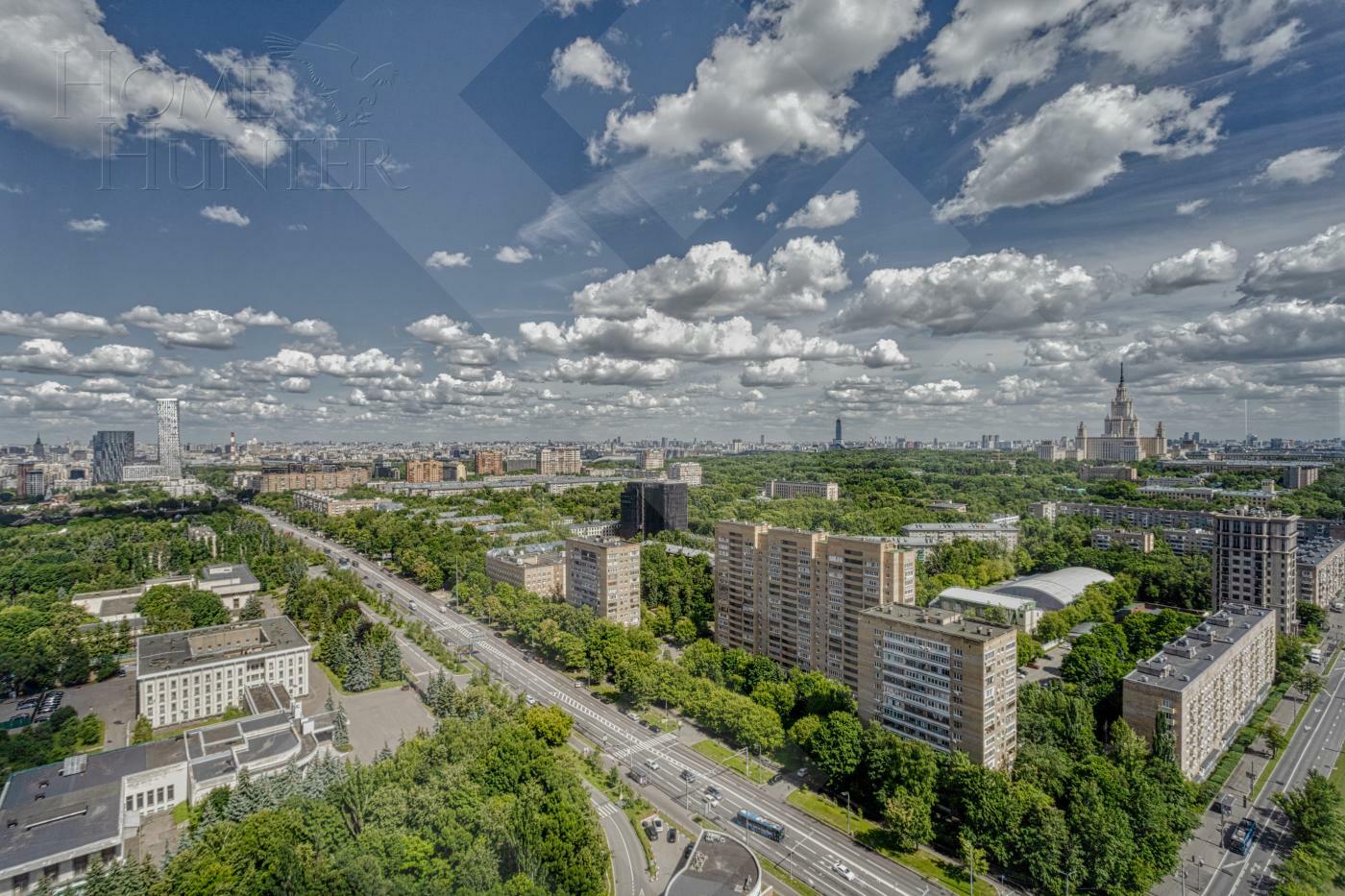 6-КОМН. ПЕНТХАУС БЕЗ ОТДЕЛКИ 284 М² НА 29 ЭТАЖЕ