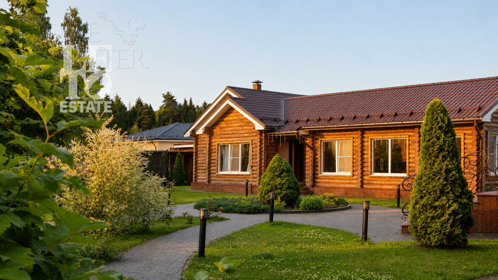 2-этажный коттедж 800 м² с отделкой