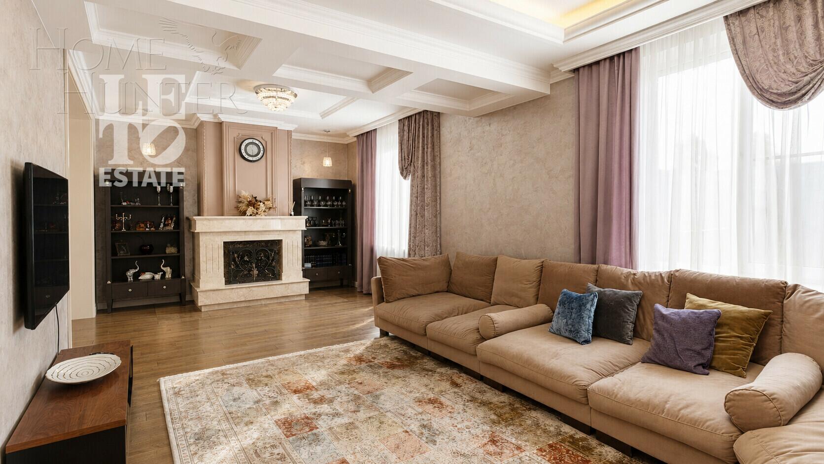 2-этажный коттедж 800 м² с отделкой