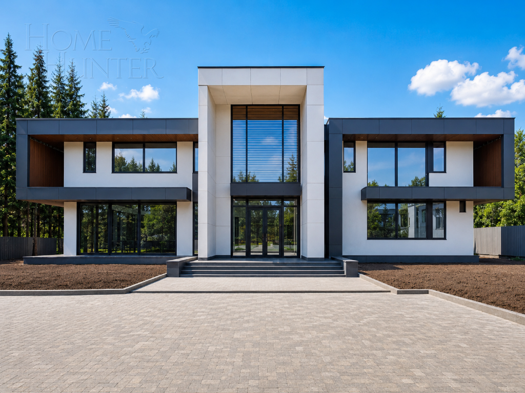 2-этажный коттедж 2 052 м² без отделки