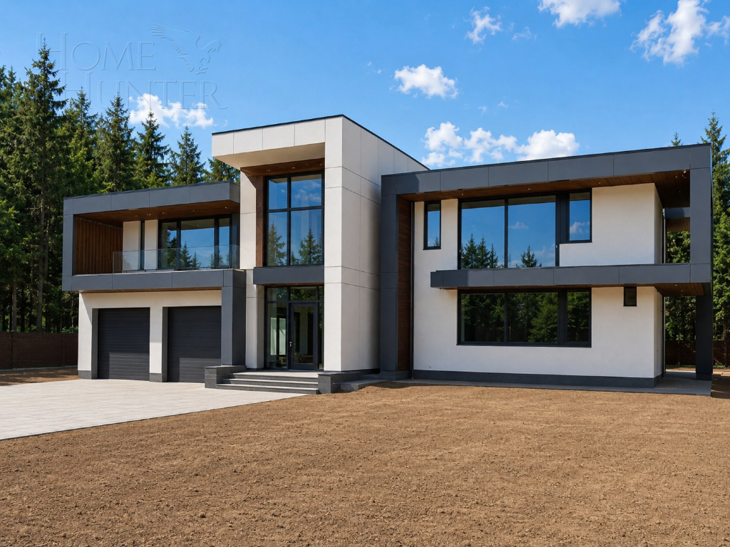 2-этажный коттедж 1 325 м² без отделки