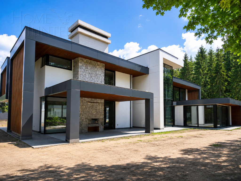 2-этажный коттедж 1 325 м² без отделки