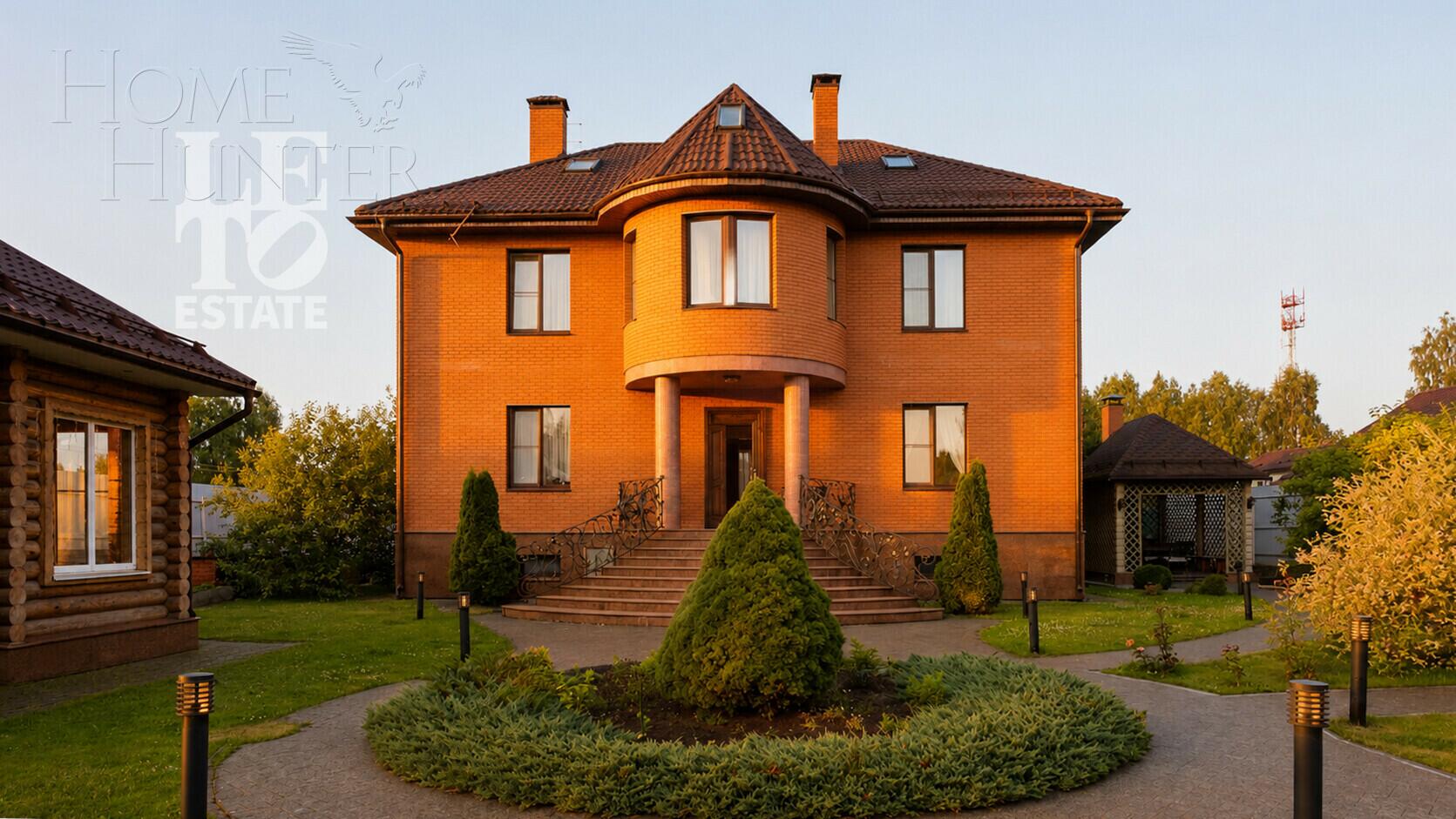 2-этажный коттедж 800 м² с отделкой