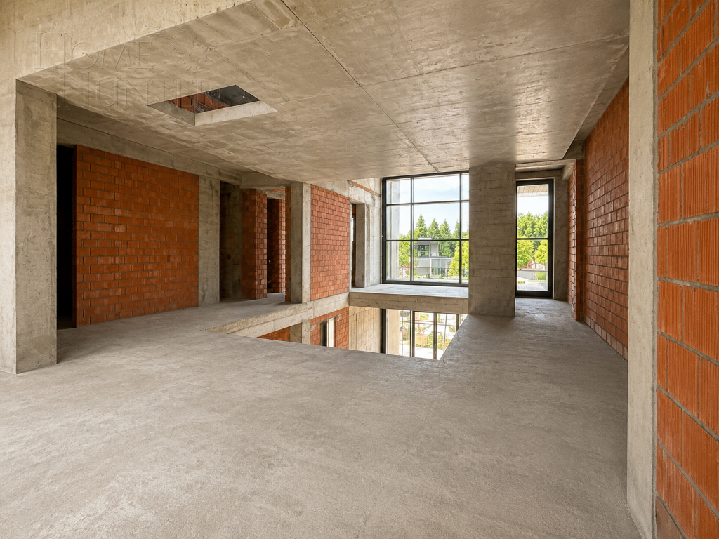 2-этажный коттедж 2 052 м² без отделки