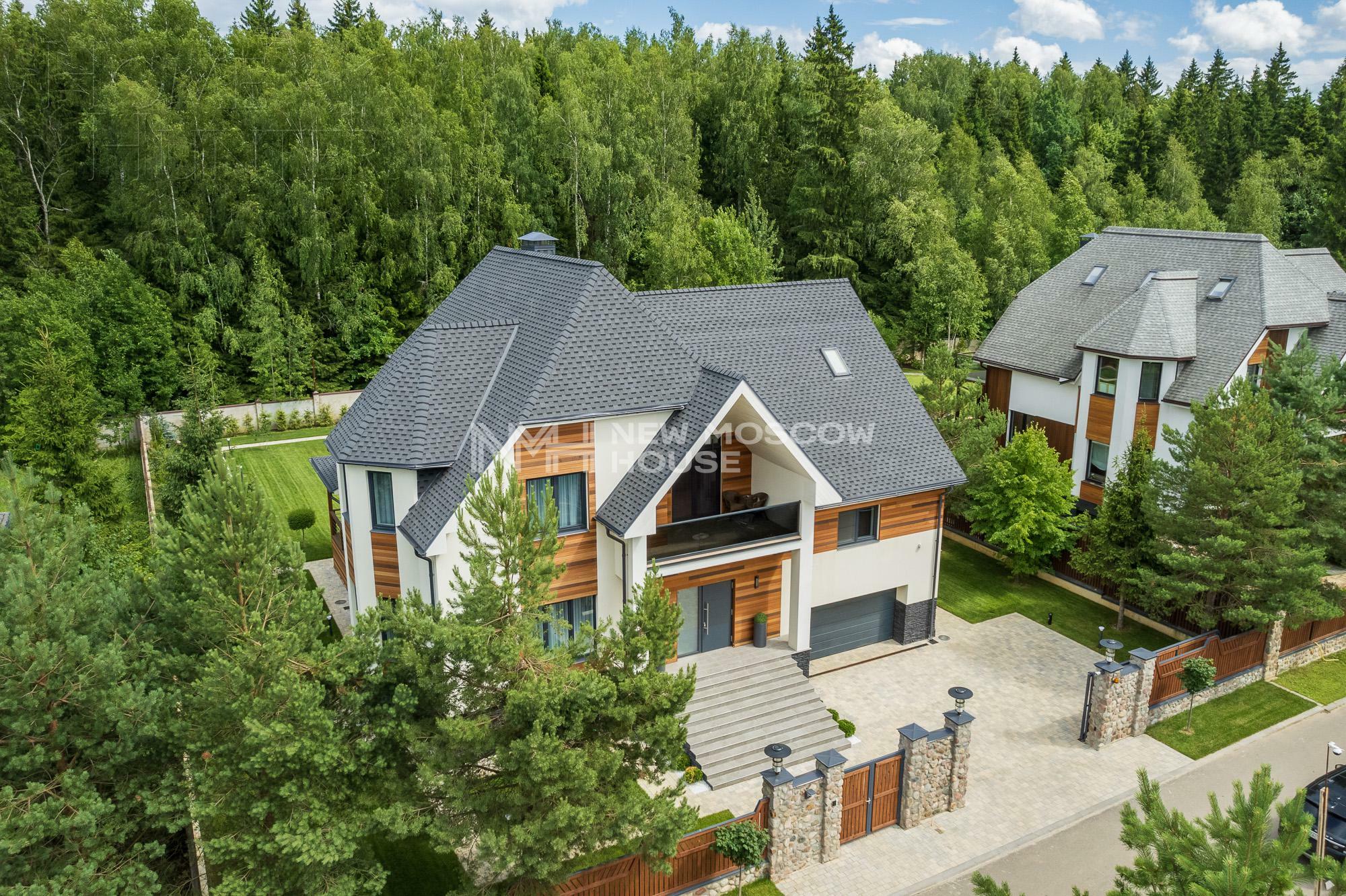 2-этажный коттедж 450 м² с отделкой