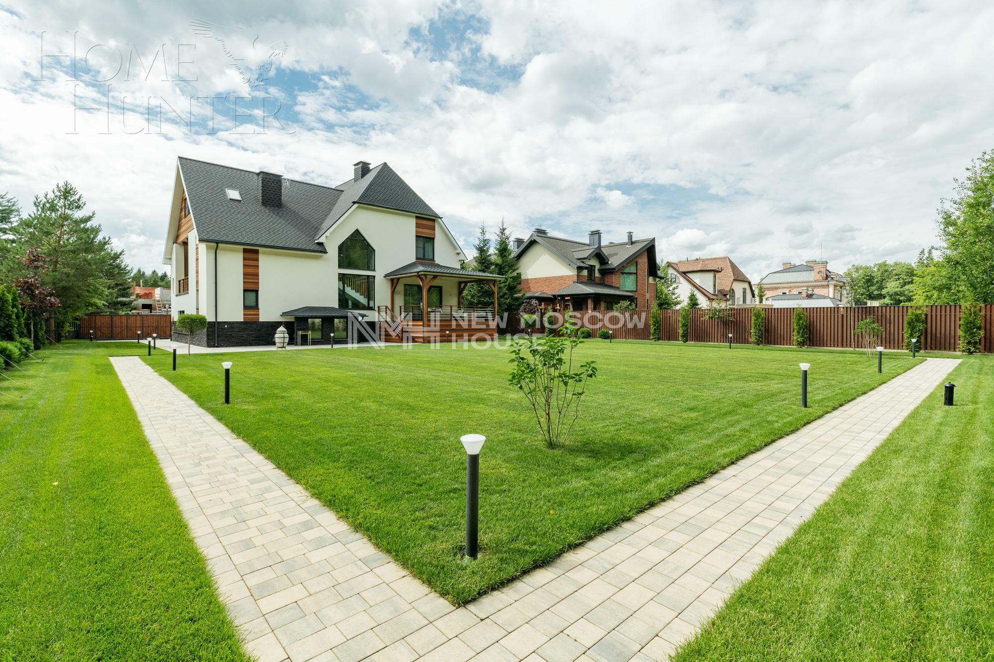 2-этажный коттедж 450 м² с отделкой
