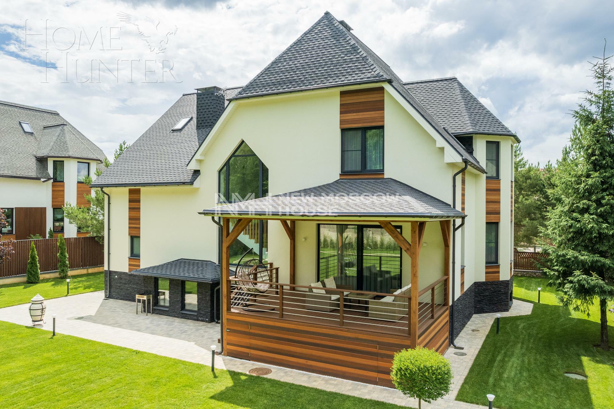 2-этажный коттедж 450 м² с отделкой