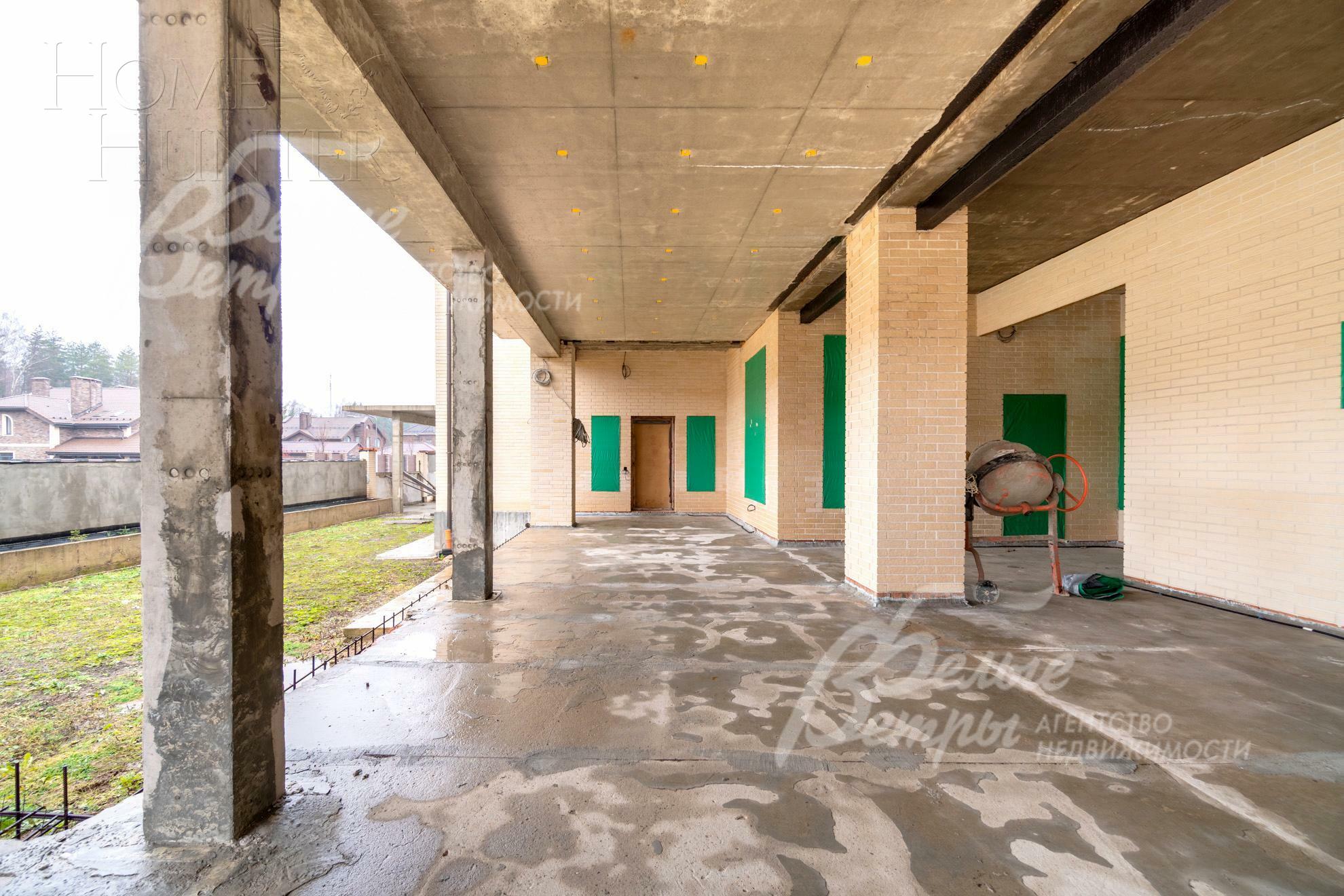 2-этажный коттедж 800 м² без отделки