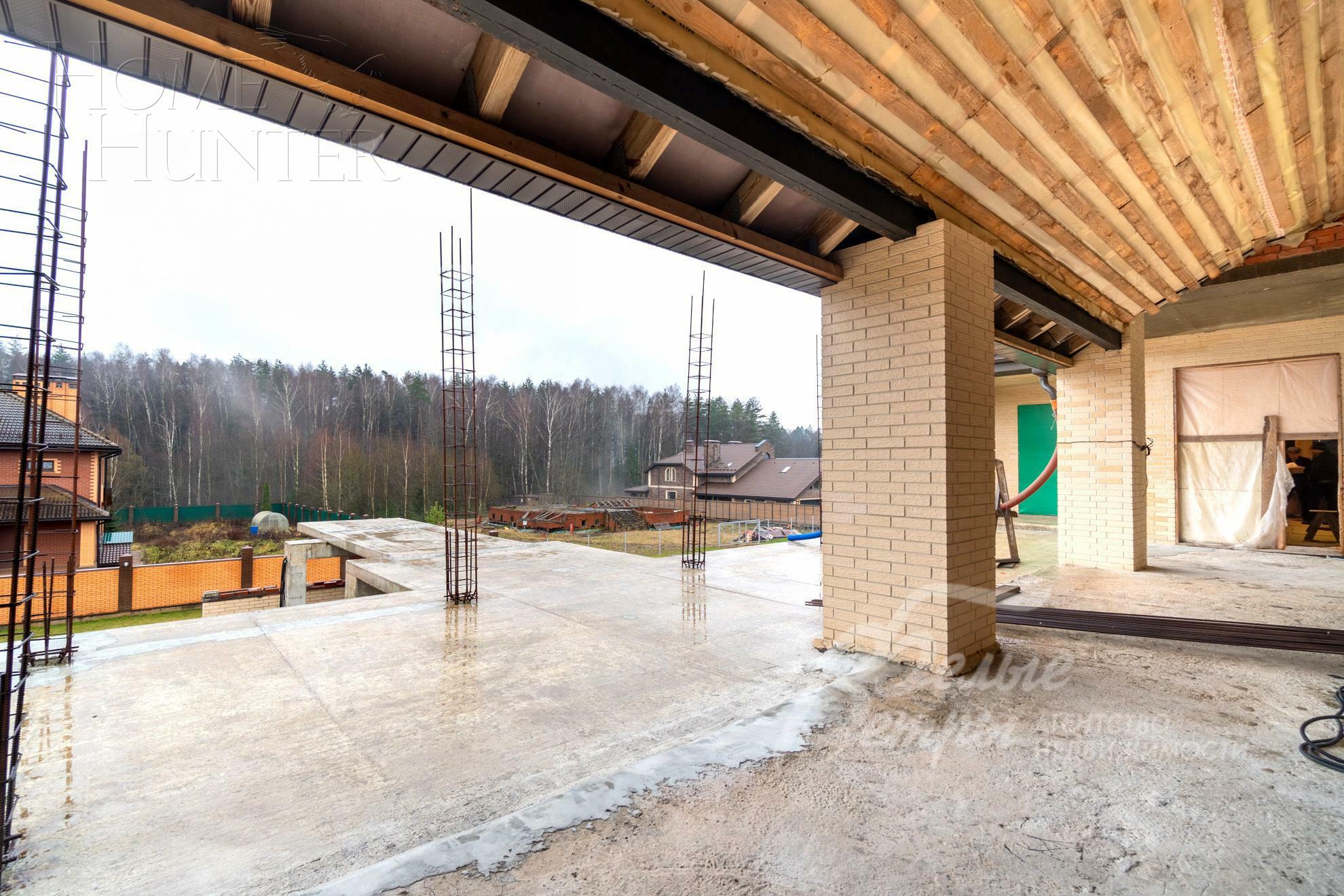 2-этажный коттедж 800 м² без отделки