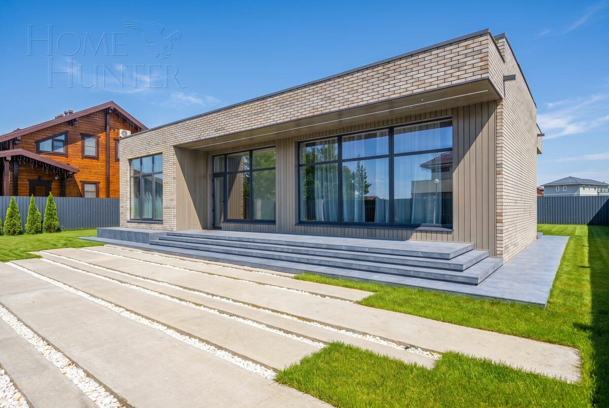 1-этажный коттедж 216 м² с отделкой