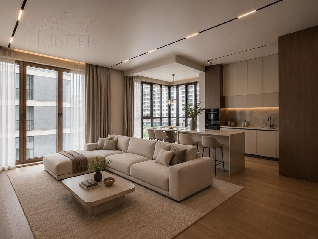 3-КОМН. КВАРТИРА С ОТДЕЛКОЙ 100 М² НА 3 ЭТАЖЕ