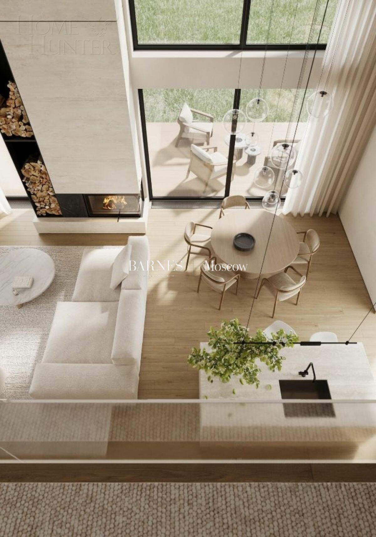 2-этажный коттедж 290 м² с отделкой