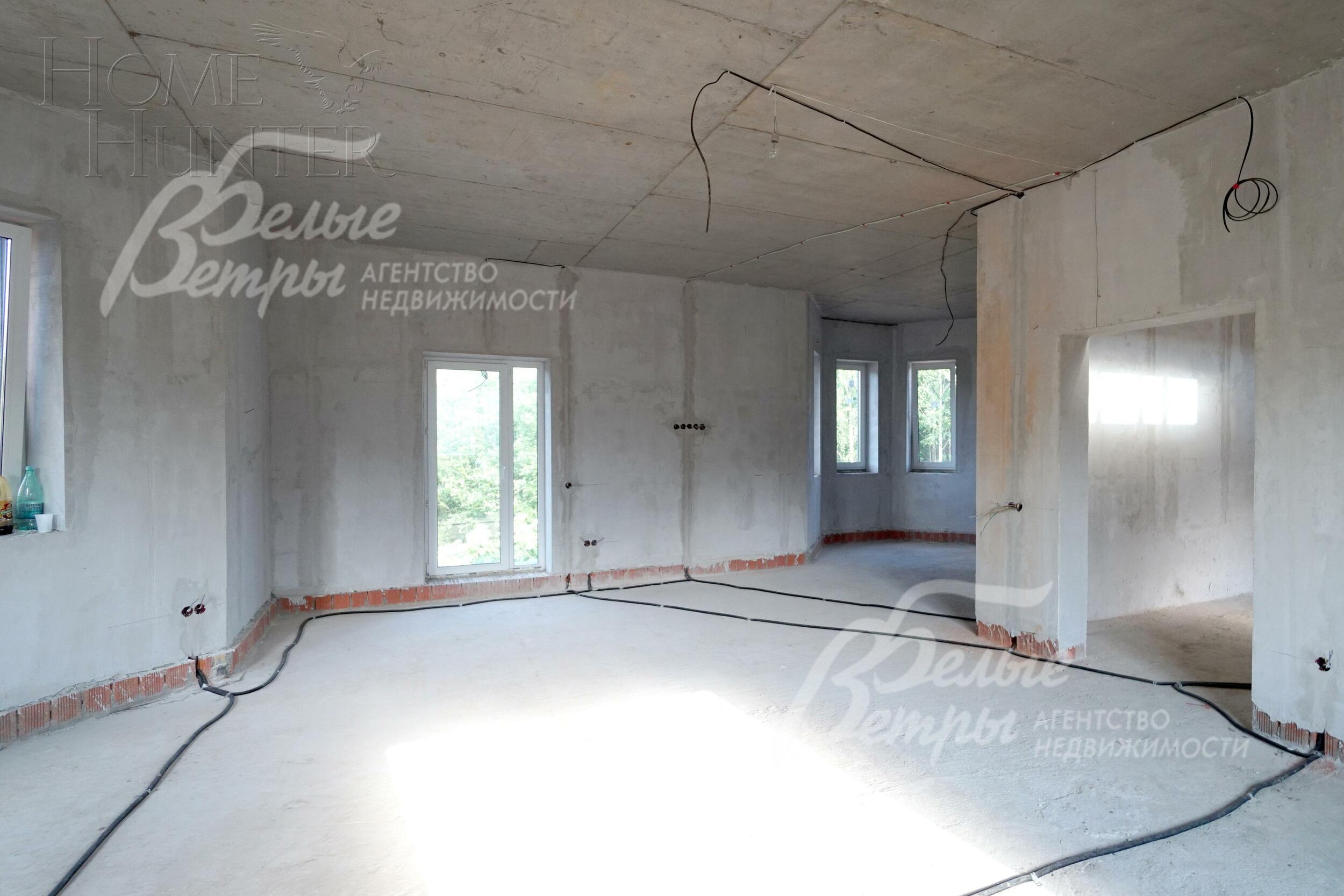 2-этажный коттедж 315.4 м² без отделки