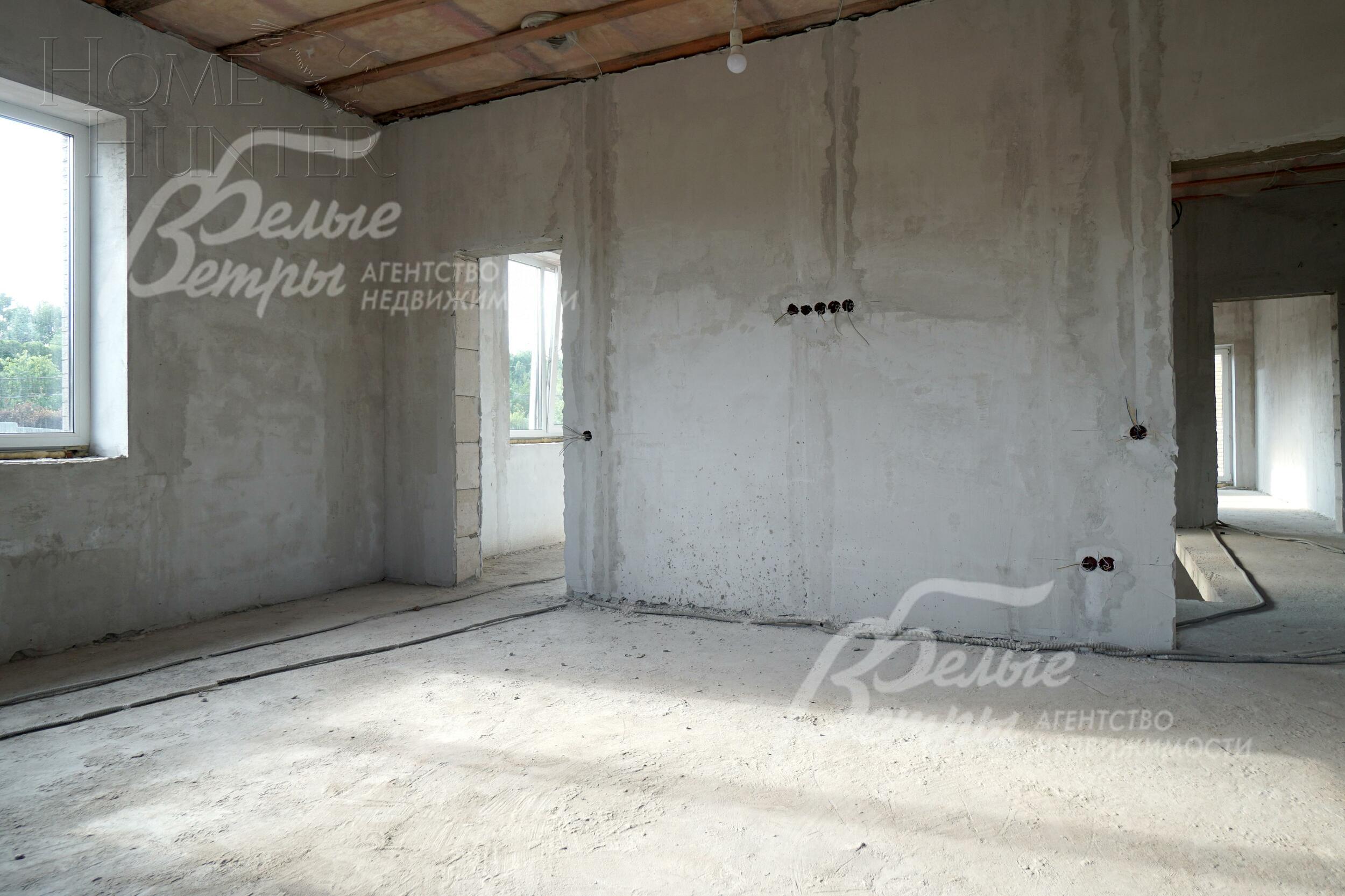 2-этажный коттедж 315.4 м² без отделки