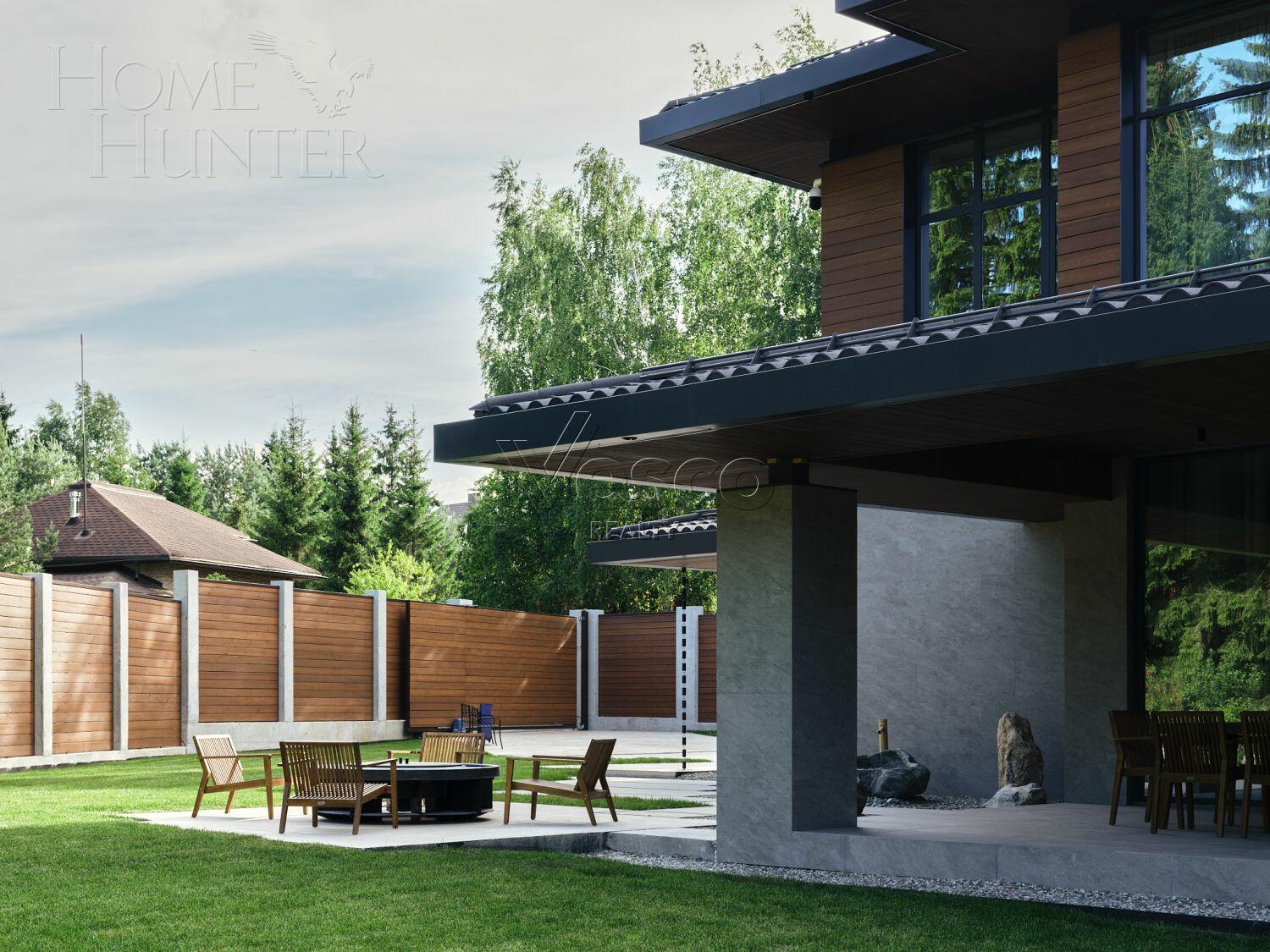 2-этажный коттедж 480 м² с отделкой