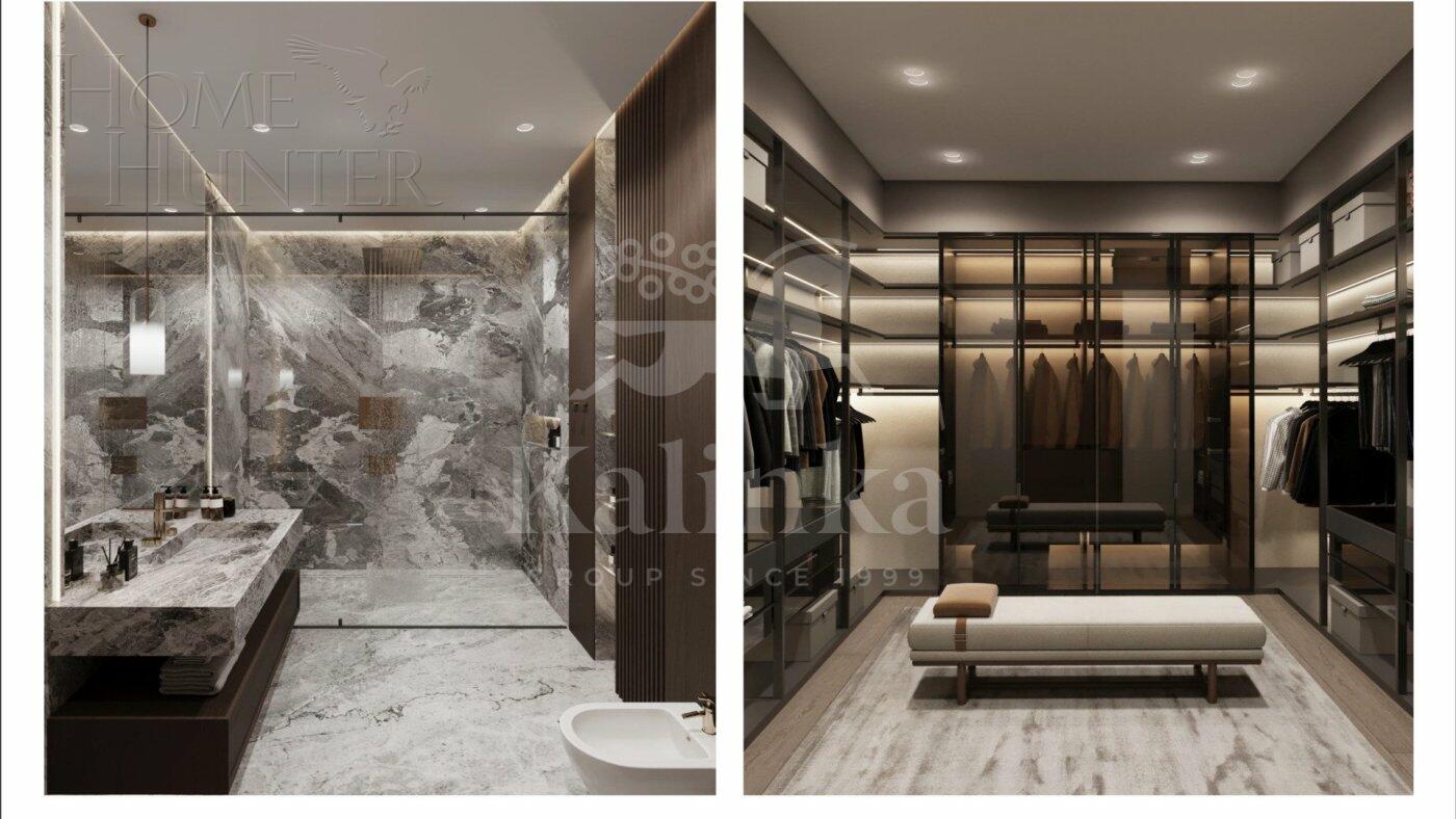 2-этажный коттедж 1 170 м² с отделкой