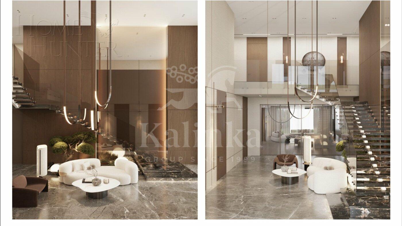 2-этажный коттедж 1 170 м² с отделкой