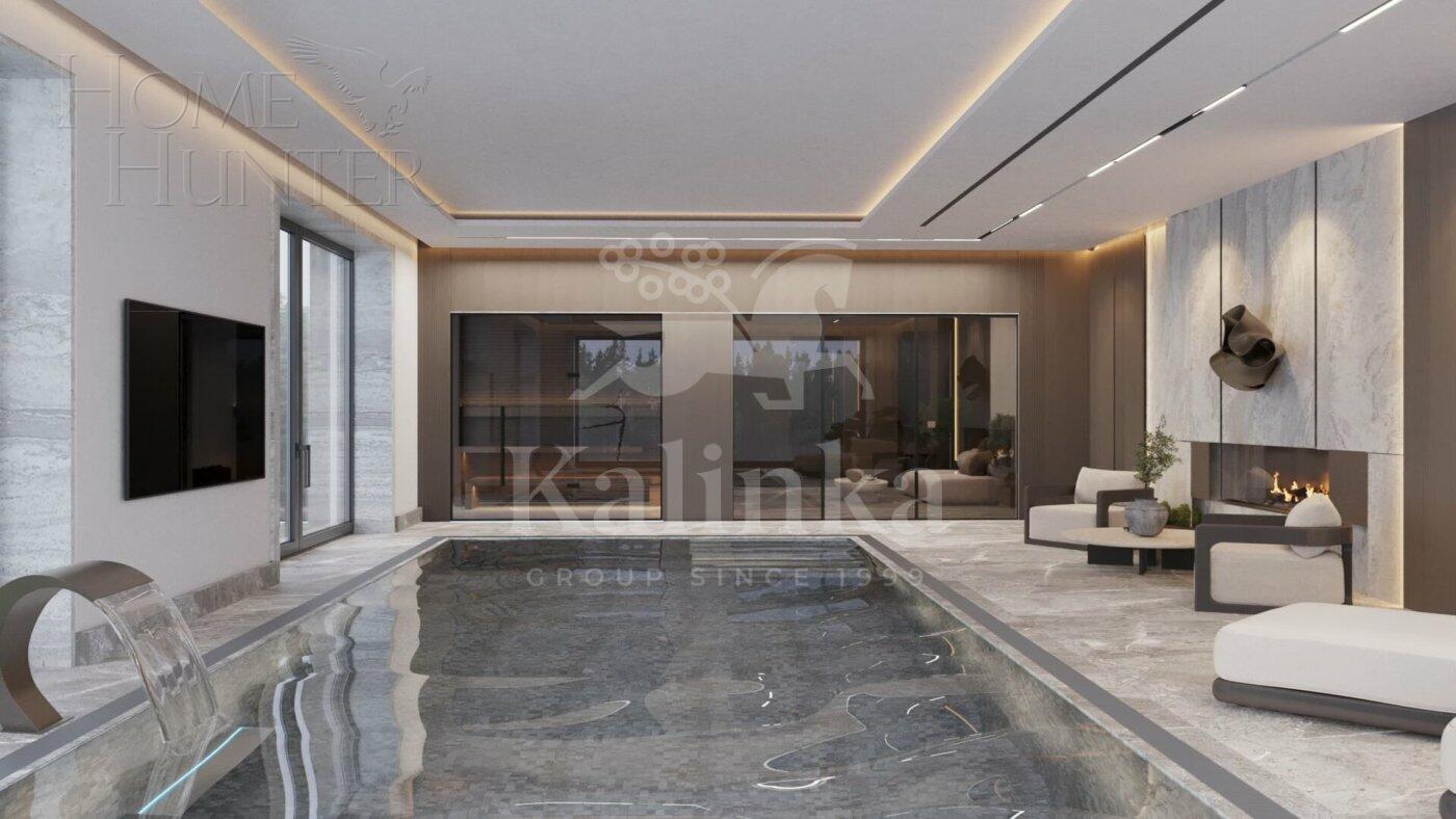 2-этажный коттедж 1 170 м² с отделкой