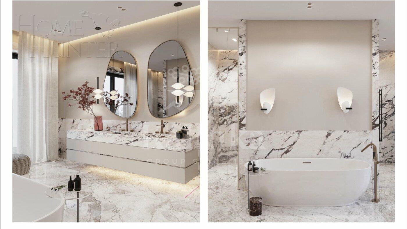 2-этажный коттедж 1 170 м² с отделкой