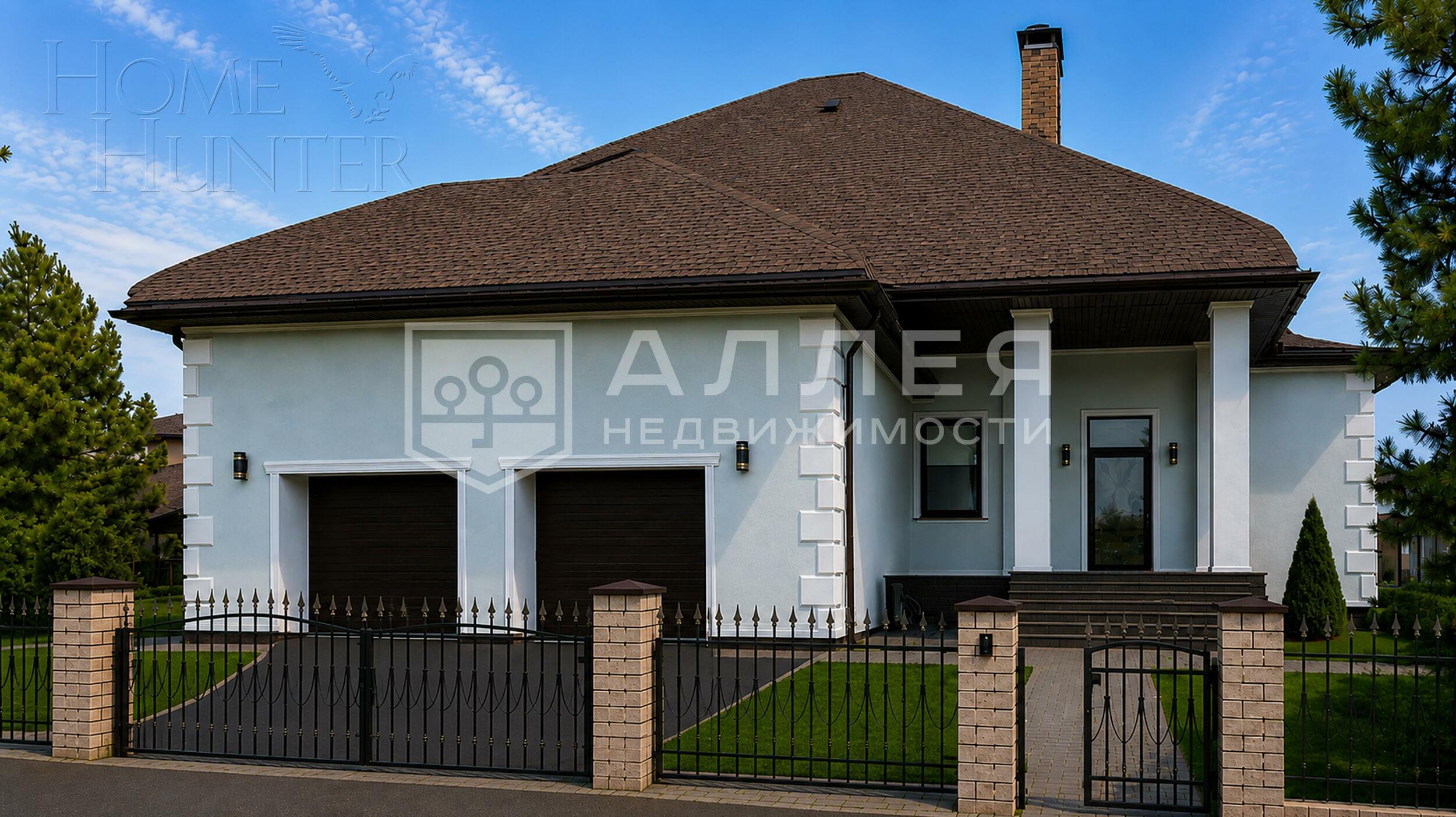 2-этажный коттедж 750 м² с отделкой