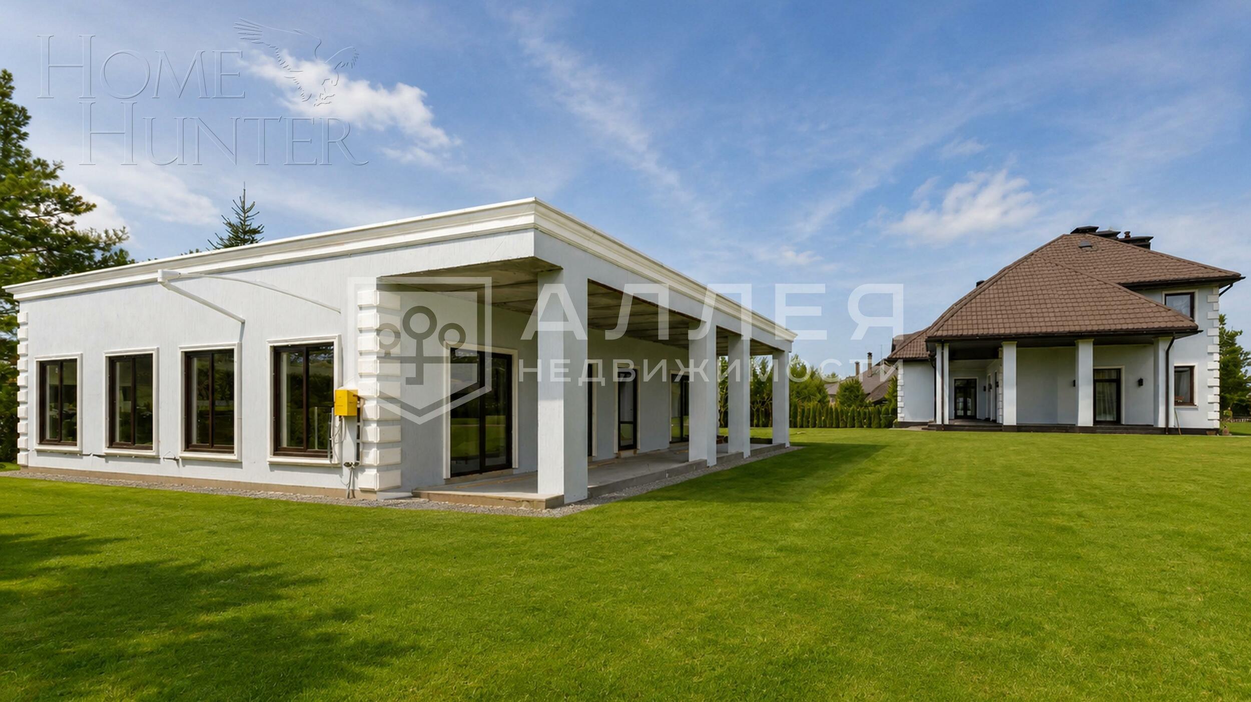 2-этажный коттедж 750 м² с отделкой