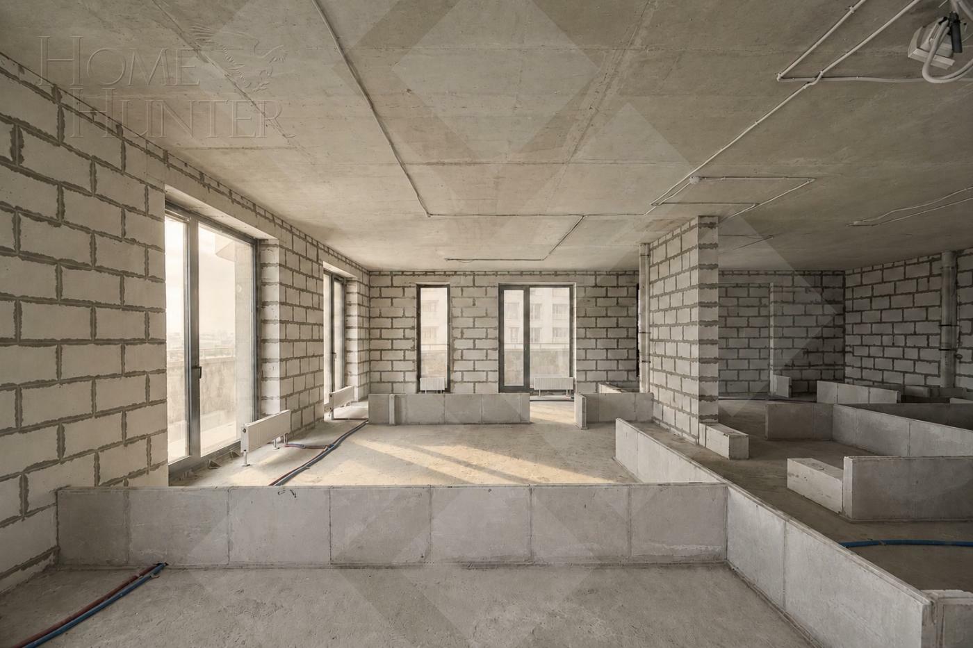 3-КОМН. КВАРТИРА БЕЗ ОТДЕЛКИ 120 М² НА 9 ЭТАЖЕ