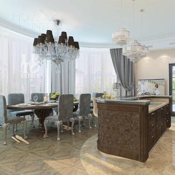 2-этажный коттедж 631 м² без отделки
